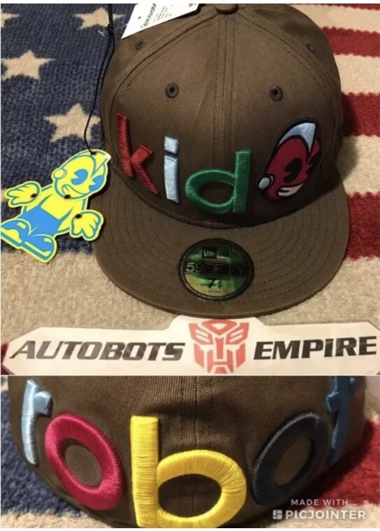 Casquette ajustée vintage KIDROBOT NEW ERA 59Fifty 7 3/4 Sb Supreme Munny Dunny 1