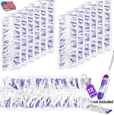 Disposable Power Mop Multi-Surface Mopping Pad Refills, 12 Count Mop Heads NEW