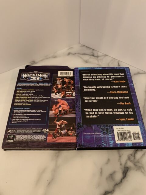 WWE - Wrestlemania 21: Wrestlemania Goes Hollywood (DVD, 2005, 3-Disc ...
