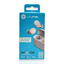 JLab GO Air POP True Wireless In-Ear Headphones EBGAIRPOPRLLC124 Lilac FREE SHIP