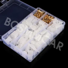 380PCS 2.8mm Motorcycle Electrical Wire Cable Male Female Terminal Connectors