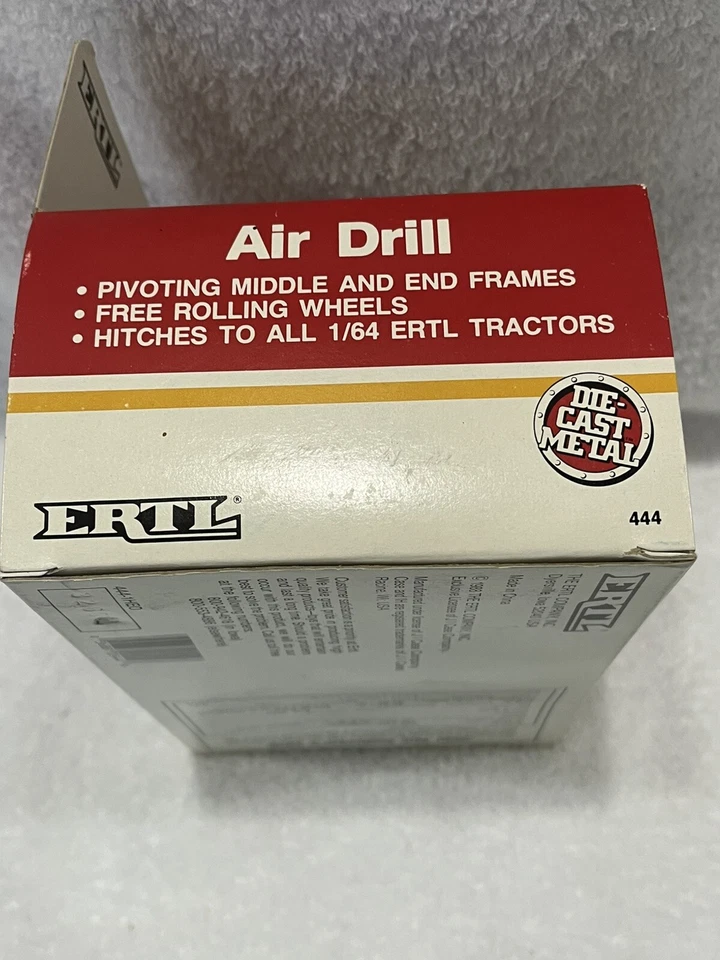 ERTL Case IH Air Drill 1:64 Scale Stock #444 Die-Cast NEW - Image 4 of 4