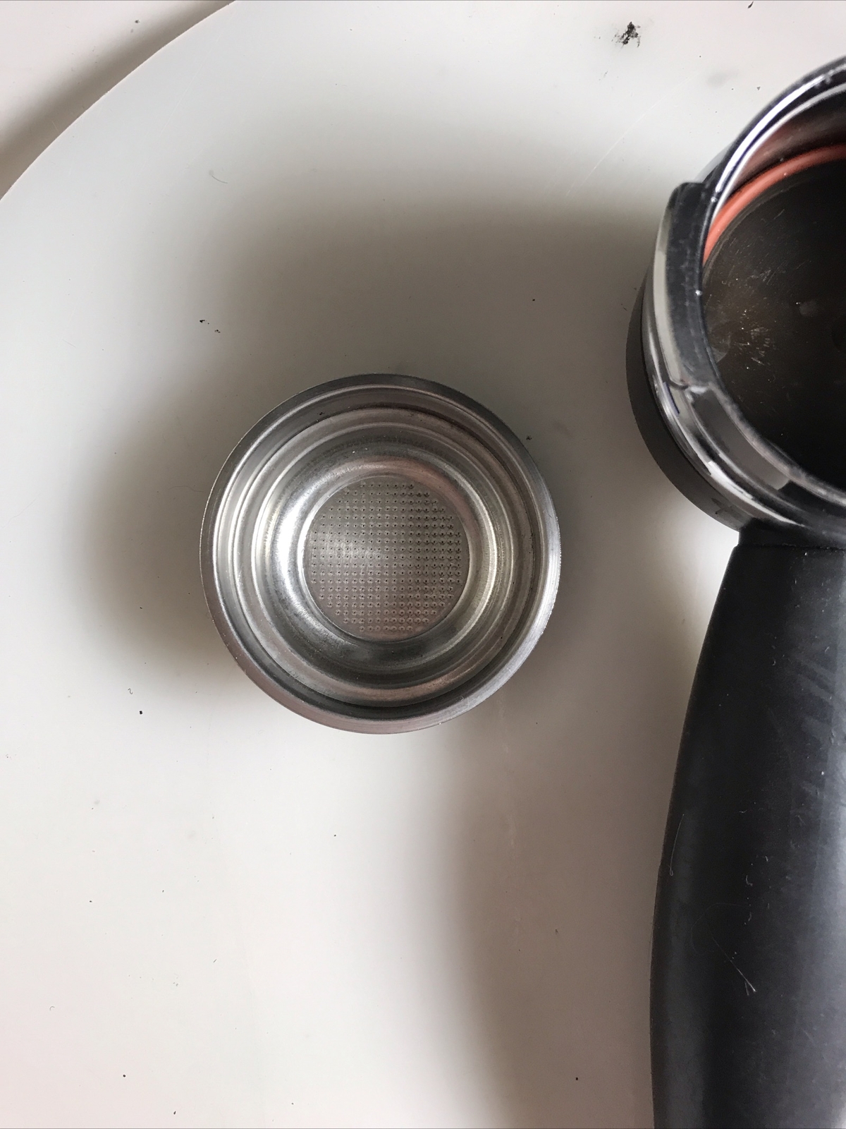 Starbucks Barista Saeco Espresso Portafilter Filter Holder W/ Baskets