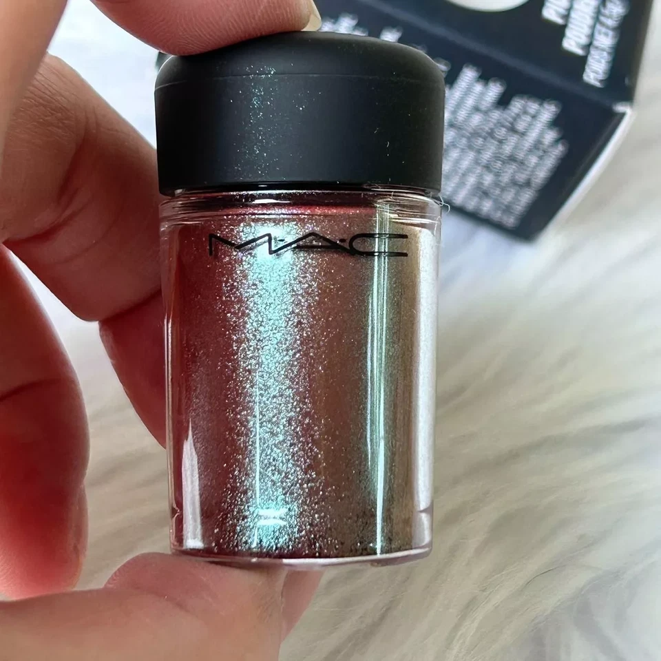 New MAC Pigment Powder Eye Shadow Liner~Blue Brown~Full size 4.5g/0.15 oz~Rare - Image 3 of 4