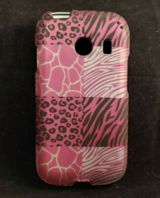 ACE Pink Animal Print Hard Phone Cover Samsung Galaxy Ace Style S765c Case(2531)