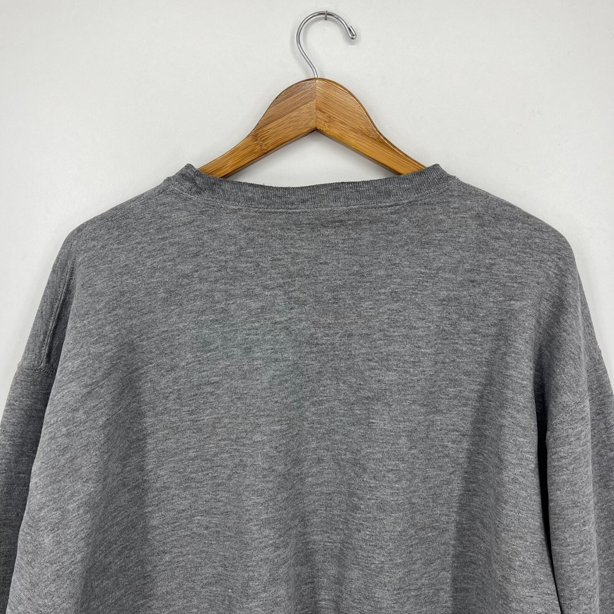【RUSSEL】PRO COTTON SWEAT SHIRT GRAY L Russel Sweatshirt Men's Size L Gray Logo Solid Pro Cotton