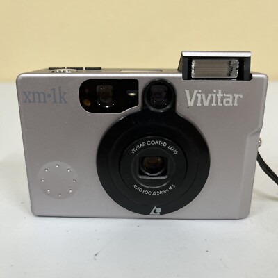 Vivitar XM1K APS Point & Shoot Film Camera TESTED&WORKING Great