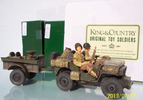 Infantry Jeep King & Country Toy Soldiers