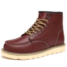 New Winter Warm Men's Red Wing Irish Setter High Top Ankle Boots Flat New Shoes