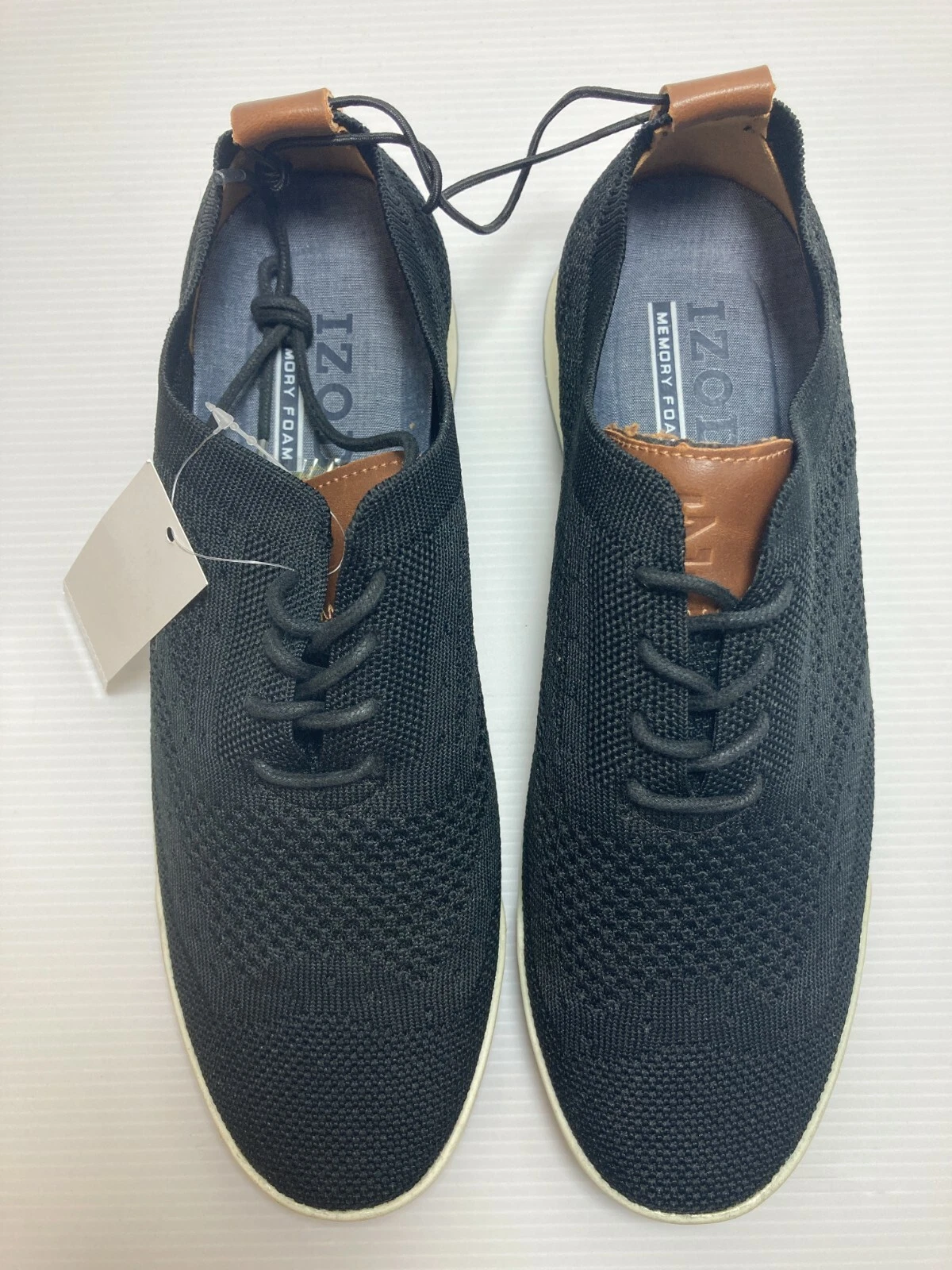 IZOD Men's Breeze Black Knit Casual Oxford Style Shoes Sneaker Memory Foam NEW!
Opens in a new windo
