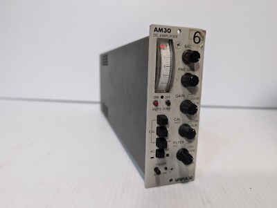 Unipulse AM30 AZ DC General Purpose Amplifier (Refurbished) - Free Ship+Return