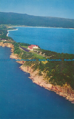R152629 Luftaufnahme der herrlichen Sommerfrische. The Keltic Lodge. Ingonish