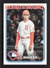 2024 Topps Series 2 Alyssa Nakken #WIB-4 Women In Baseball