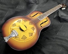 Duolian Metal Resonator Guitar - Triolian Finish Steel Body