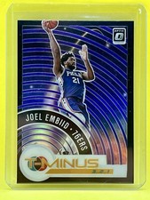 2020-21 Panini Donruss Optic Joel Embiid T Minus 3... 2... 1 Purple Prizm #13