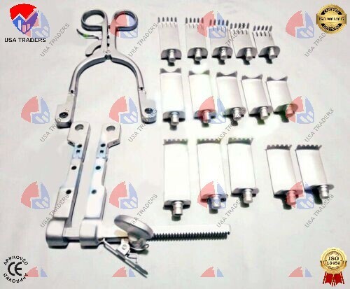 Caspar Cervical Neuro spine Retractors Complete instruments Set Orthopedic