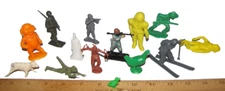 Marx, Britains, Mars, Airfix, Tim-Mee and other makers plastic toy figures