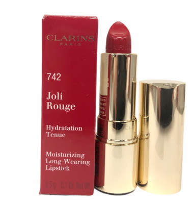 Clarins Paris Joli Rouge Moisturizing LongWear Lipstick  (3.5g) New  YOU PICK!