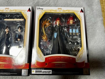 Disney Kingdom Hearts Bring Arts Xion Roxas Axel Figure 3Types Set