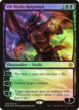 MTG OB NIXILIS REIGNITED FOIL Duel Decks: Nissa vs. Ob Nixilis NM