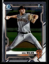 2021 Bowman Draft Eric Silva #BDC-162 Chrome