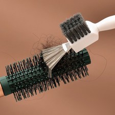 2-In-1 Hair Brush Comb Cleaner Cleaning Hair Removal Handle Tool Use Embed