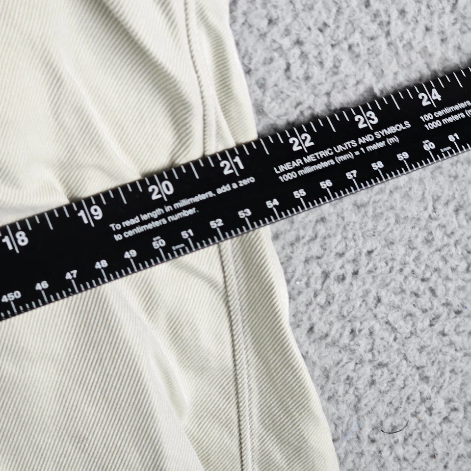 Camisa Lorenzini para Neiman Marcus Para Hombre 39 Beige Rayas Manga Larga Abotonada Foto 4 de 4