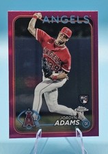 2024 Topps Chrome - Jordyn Adams #145 Pink Refractor SP (RC) LA Angels MLB 