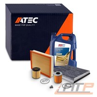 Inspektionspaket Filtersatz SET B+5L Eurolub 5W-30 FÜR Opel Meriva A 1.7 03-07
