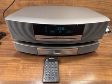 BOSE Wave Music System Series III W/ 3 Disk Changer and Remote-Tested Working