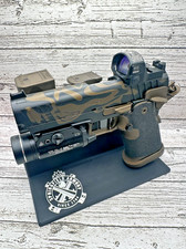 Springfield Prodigy Pistol Display Stand + 3 Mag Holder &ndash; Black Polymer