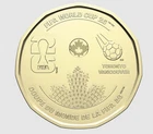 2026 Canada $1 FIFA World cup Loonie with non-coloured  logo - fresh from roll