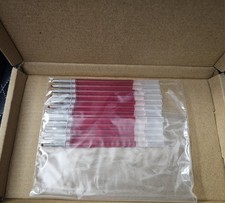 Amazon Basics Gel Pen Refills 0.7mm , Bullet Tip, Red Ink, 12 Pack