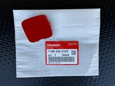 GENUINE OEM HONDA 04-09 S2000 REAR BUMPER TOW HOOK ACCESS CAP COVER FORMULA RED