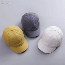 Baseball Short Brim Cap Men Women Fashion Sports Snapback Adjustable Summer Hats