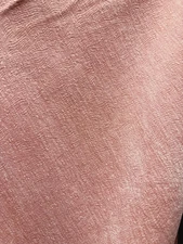 LIGHT PINK Chenille Velvet Upholstery Drapery Fabric (56 in.) Sold By The Yard