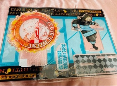 Fire Force Arthur Boyle Acryl Diorama Stand Figur 20,5x29cm Neu