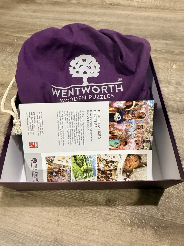 Rompecabezas de madera WENTWORTH - Papá Noel ha llegado - 1000 piezas completo difícil de encontrar - excelente estado Foto 3 de 3