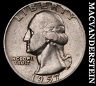 1957-D Washington Quarter- Silver- Scarce Better Date No Reserve #J3130