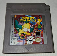 Krusty's Fun House Cartridge Only Authentic Nintendo Gameboy DMG-FK-USA 1992