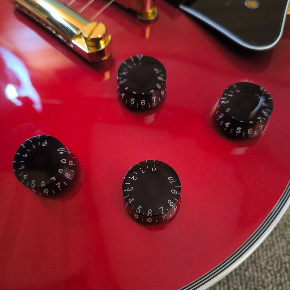 Grass Roots By ESP Electric Guitar Les Paul Custom G-LP Red From