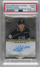 2021 Ovation UD Glass Magnifying Marks Gold 10/35 Rasmus Kupari PSA 9 Auto z1b