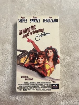 MCA Universal VHS NTSC PG-13 To Wong Foo, Thanks for Everything!