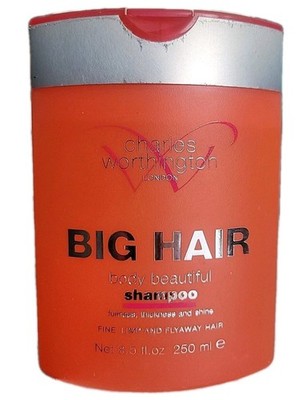 Vintage Charles Worthington BIG HAIR BODY Shampoo 8.5 fl oz Discontinued