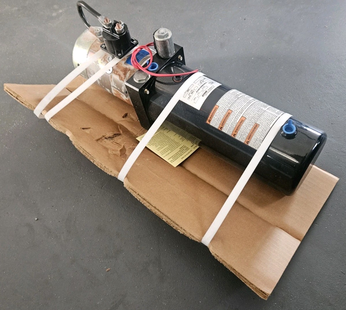 DB-1432 STONE HYDRAULICS liftgate MOTOR with tank - NEW - OEM - FAST SHIPPING