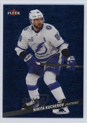 2025 Upper Deck Fleer Ultra Medallions Sapphire Blue 18/25 Nikita Kucherov a2k
