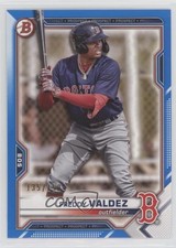 2021 Bowman Draft Blue 135/150 Freddy Valdez #BD-96 0y89