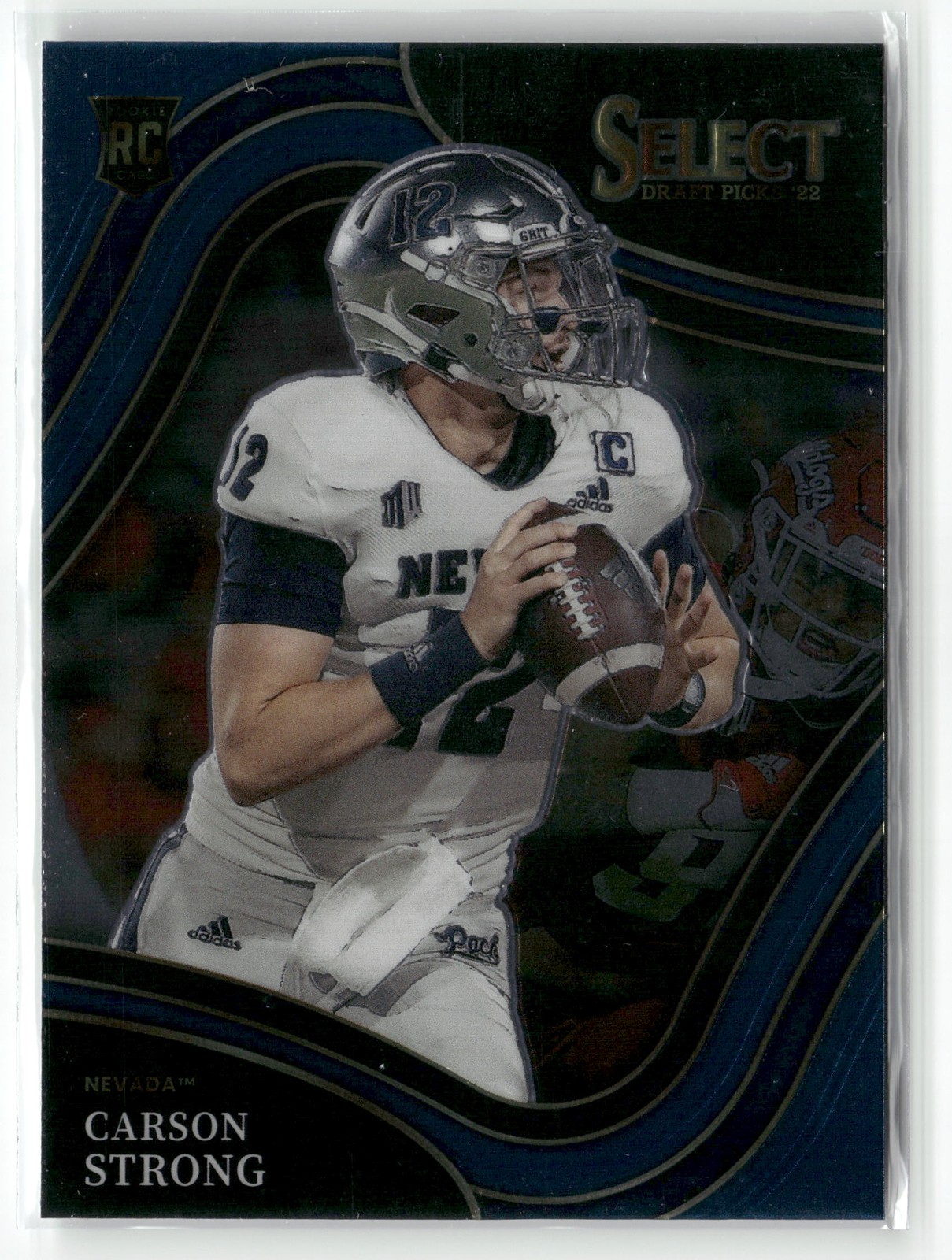 2022 Panini Select Draft Picks | Carson Strong | #111 | Blue (Retail Base) | NM