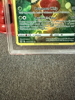 Roserade **GEM MINT 10** 2022 Lost Origin Pokémon TG02/TG30 Full