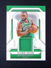 2024-25 Panini National Treasures Jaylen Brown Game Gear Jersey GU Patch /99